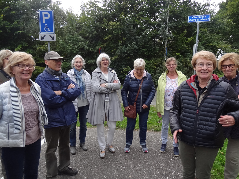  Uistapje 2017, rondleiding in de natuur en uitleg van de natuur. 